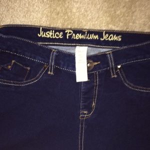 Justice Knit Jegging Dark Blue